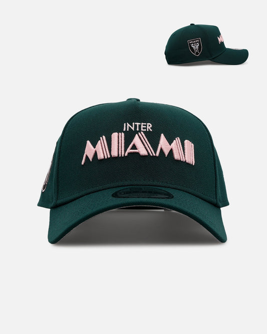 New Era Inter Miami CF 'Evergreen' 9FORTY A-Frame Snapback Dark Green