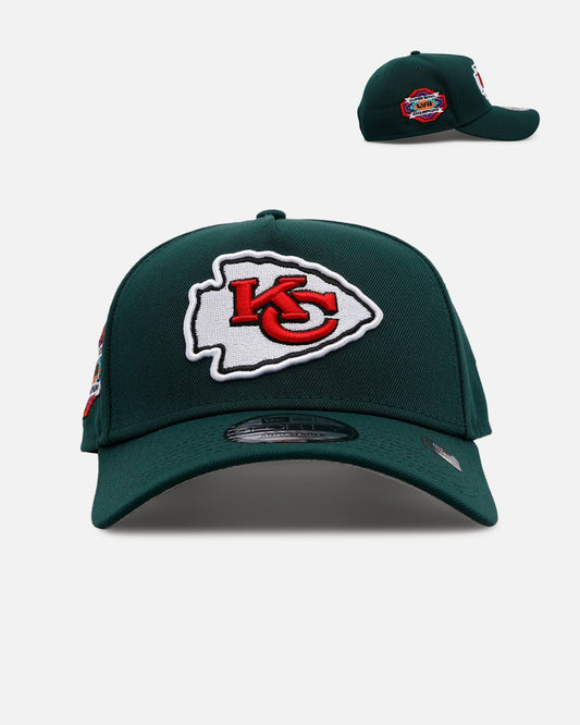 New Era Kansas City Chiefs 'Evergreen' 9FORTY A-Frame Snapback Dark Green