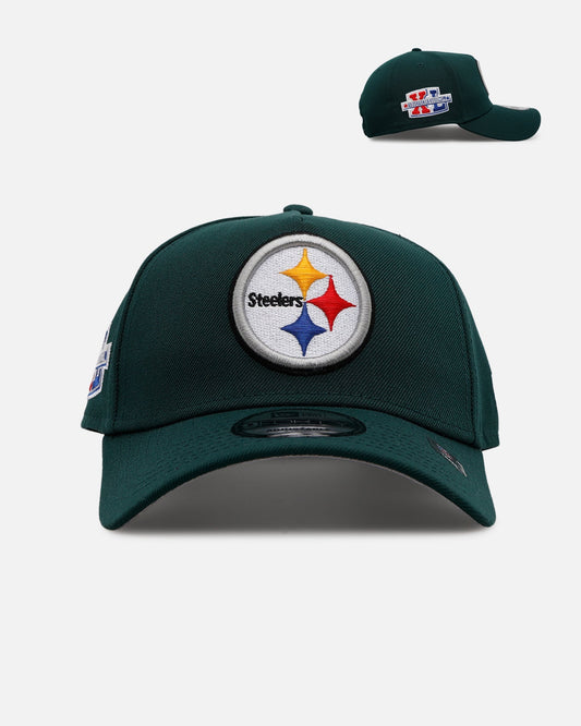 New Era Pittsburgh Steelers 'Evergreen' 9FORTY A-Frame Snapback Dark Green
