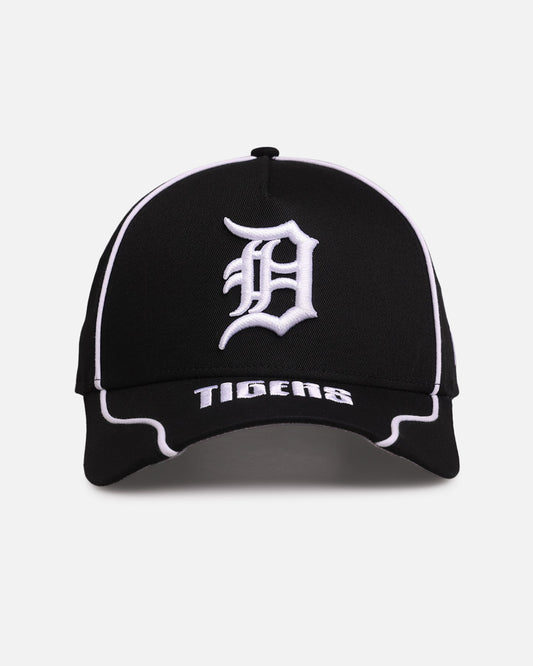 New Era Detroit Tigers 'Piping' 9FORTY A-Frame Snapback Black/White