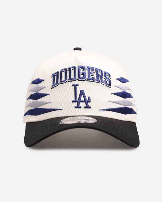 New Era Los Angeles Dodgers 'Regency Crown' 9FORTY A-Frame Snapback Chrome White/Black