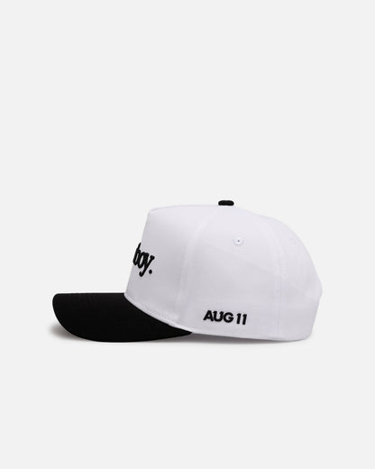 Aug11 Loverboy Snapback White/Black