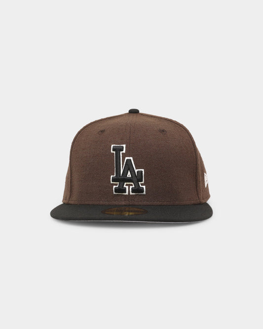 New Era Los Angeles Dodgers 'Angus' 59FIFTY Fitted Dark Brown