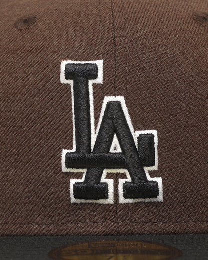 New Era Los Angeles Dodgers 'Angus' 59FIFTY Fitted Dark Brown