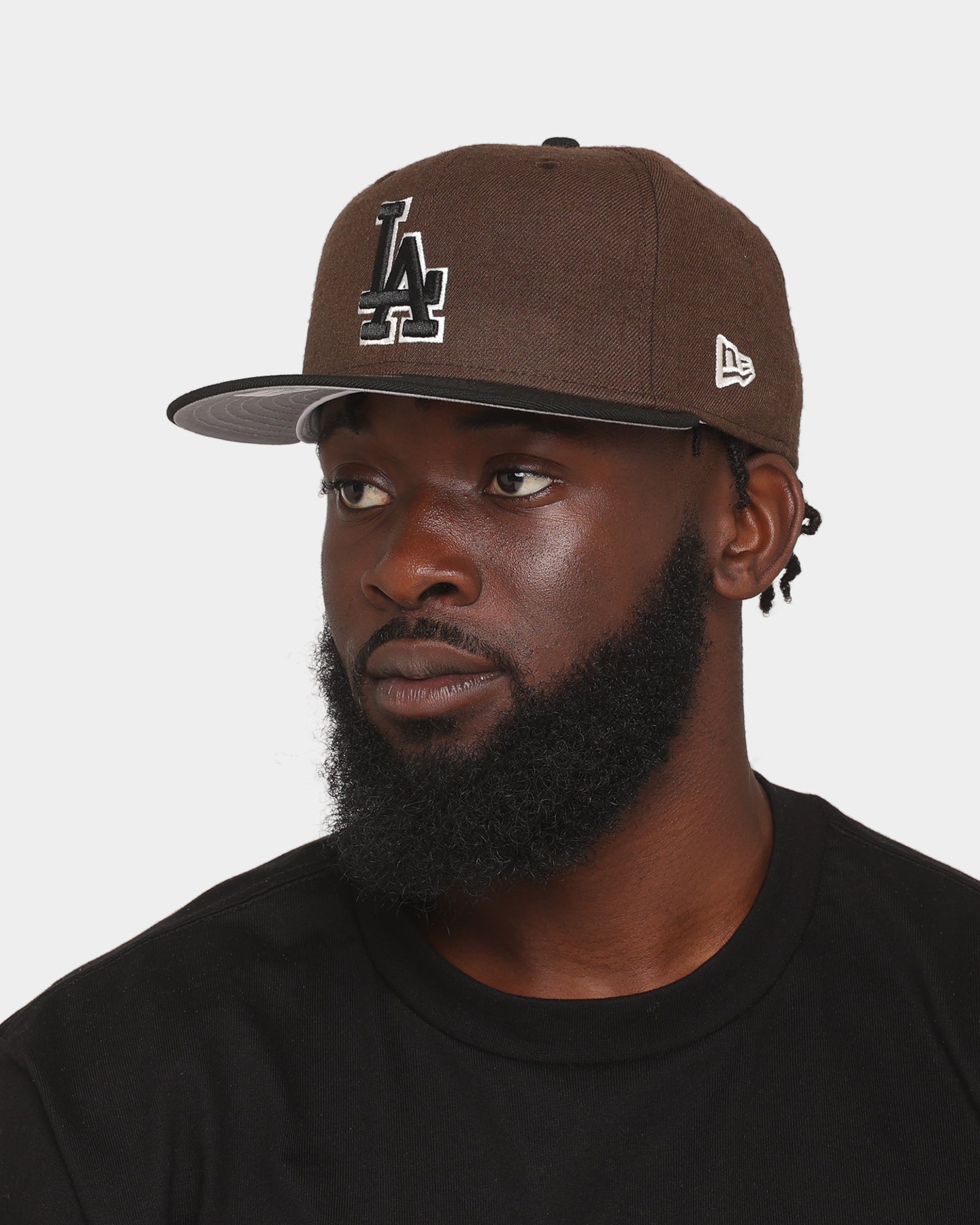 New Era Los Angeles Dodgers 'Angus' 59FIFTY Fitted Dark Brown