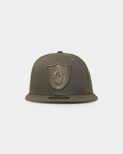 New Era Las Vegas Raiders 'Core Olive Tonal' 59FIFTY Fitted Olive