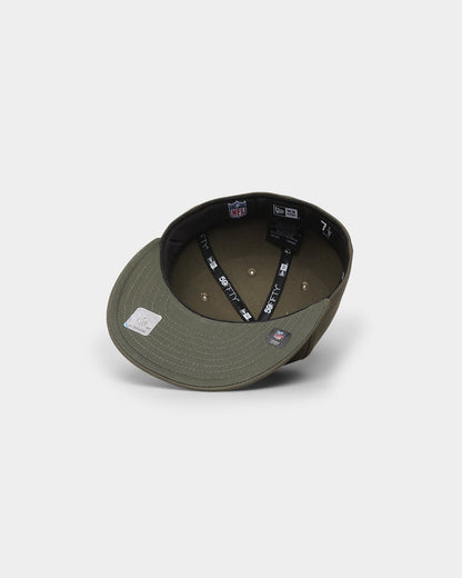 New Era Las Vegas Raiders 'Core Olive Tonal' 59FIFTY Fitted Olive