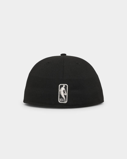 New Era Chicago Bulls 'Metal Badge' 59FIFTY Fitted Black/Silver