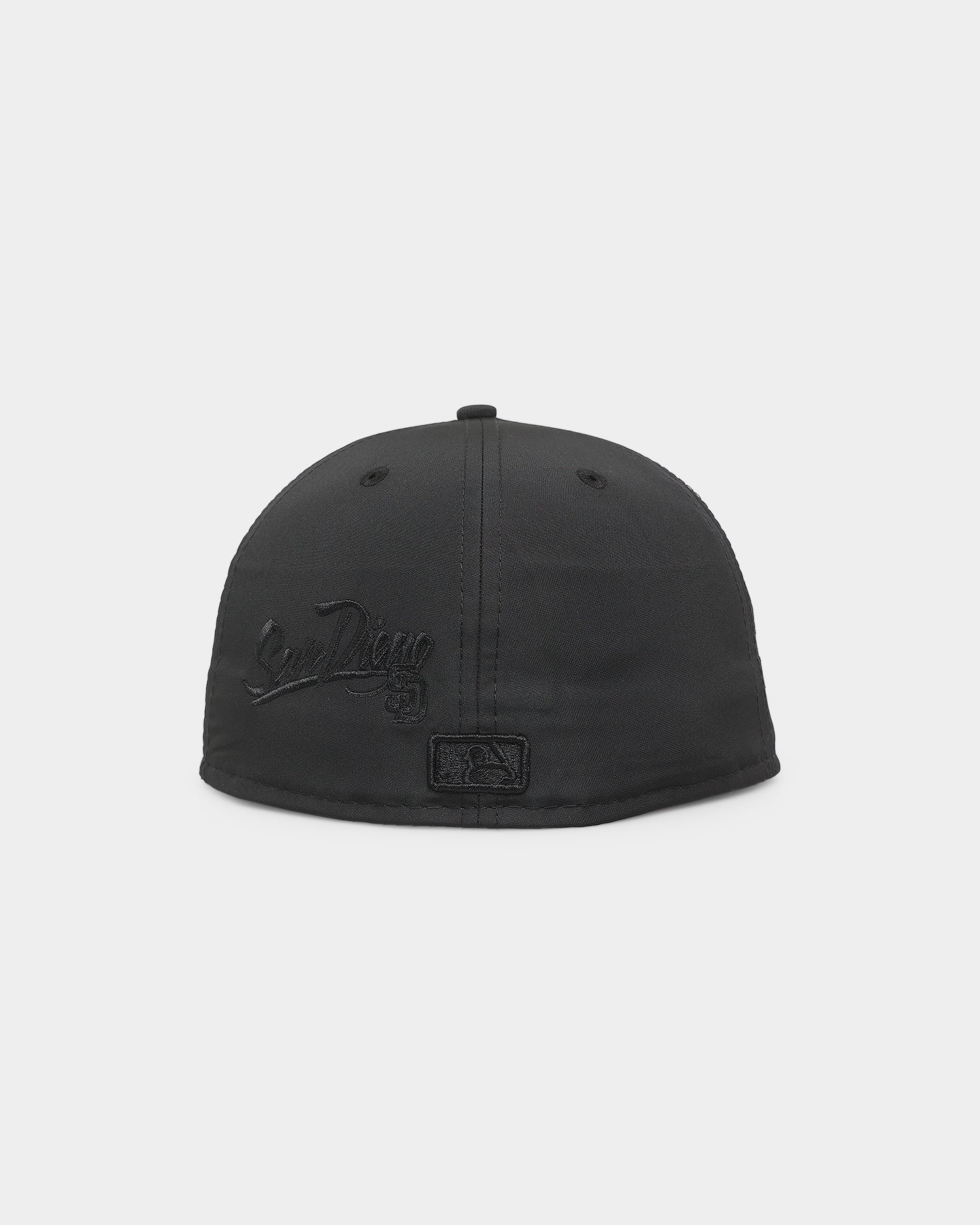 New Era San Diego Padres 'Triple Black Multi Logo Prolight' World Series 59FIFTY Fitted Black/Black