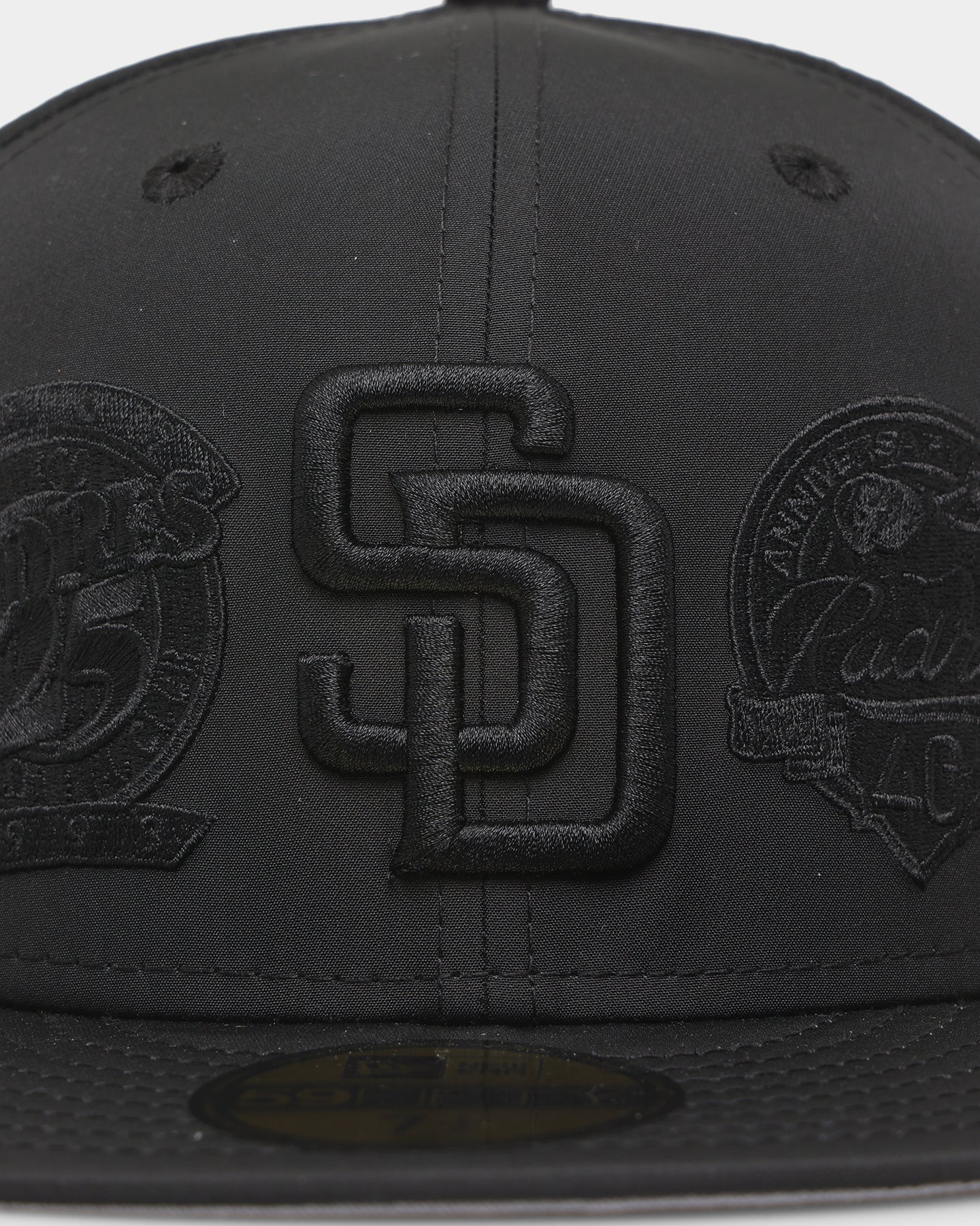 New Era San Diego Padres 'Triple Black Multi Logo Prolight' World Series 59FIFTY Fitted Black/Black
