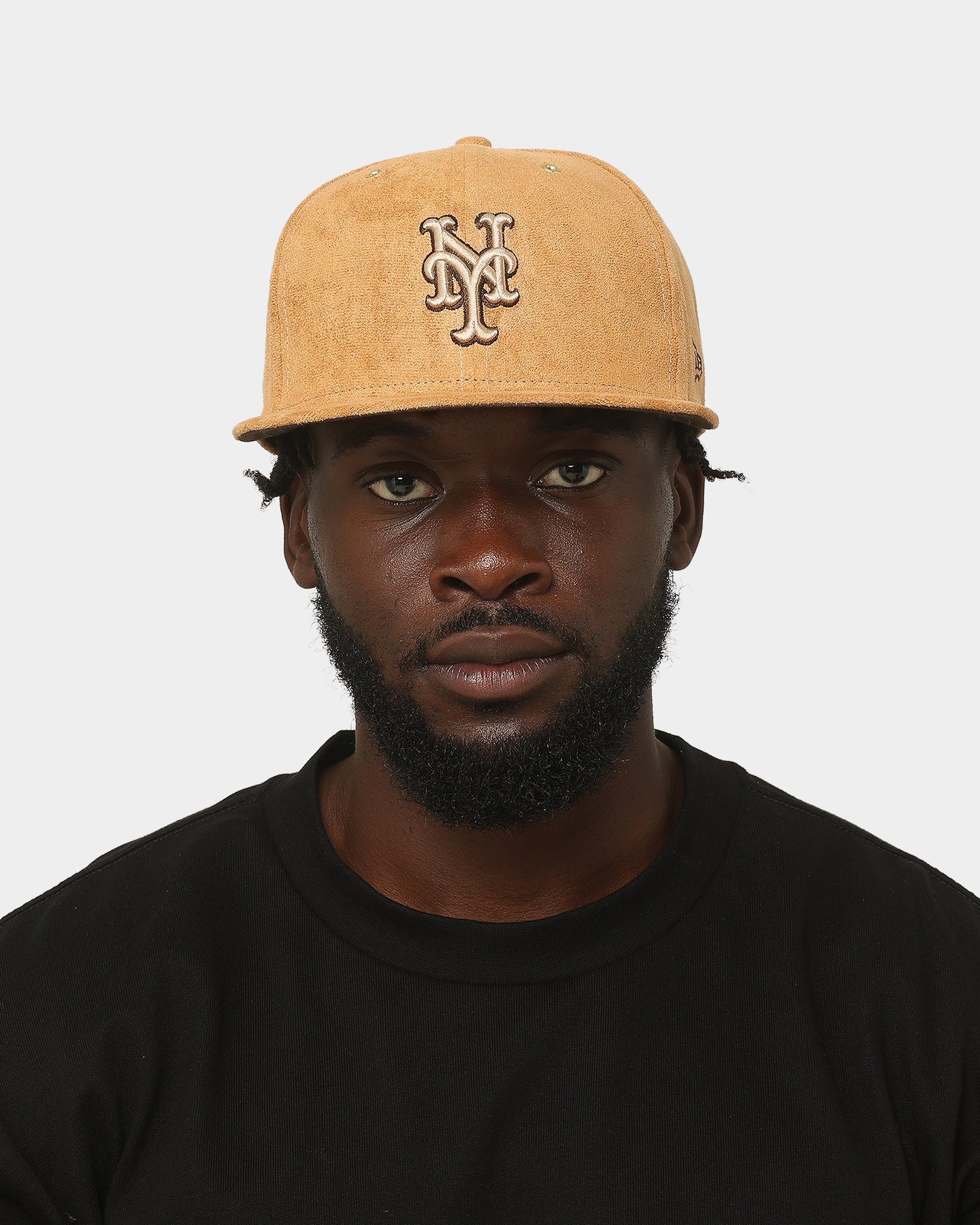 New Era New York Mets 'Wheat/Brown/Gold' Suede 59FIFTY Fitted Wheat