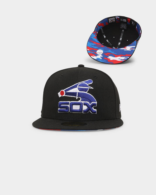 New Era Chicago White Sox 'Camo Underbrim' 59FIFTY Fitted Black