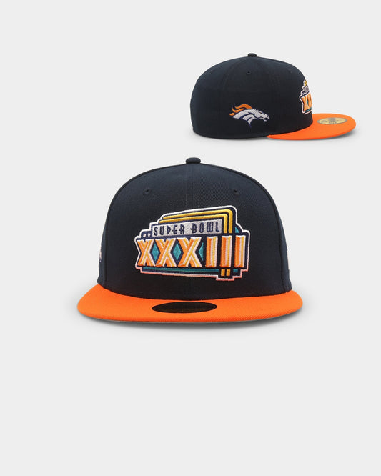New Era Denver Broncos '1999 Super Bowl' 59FIFTY Fitted Dark Blue
