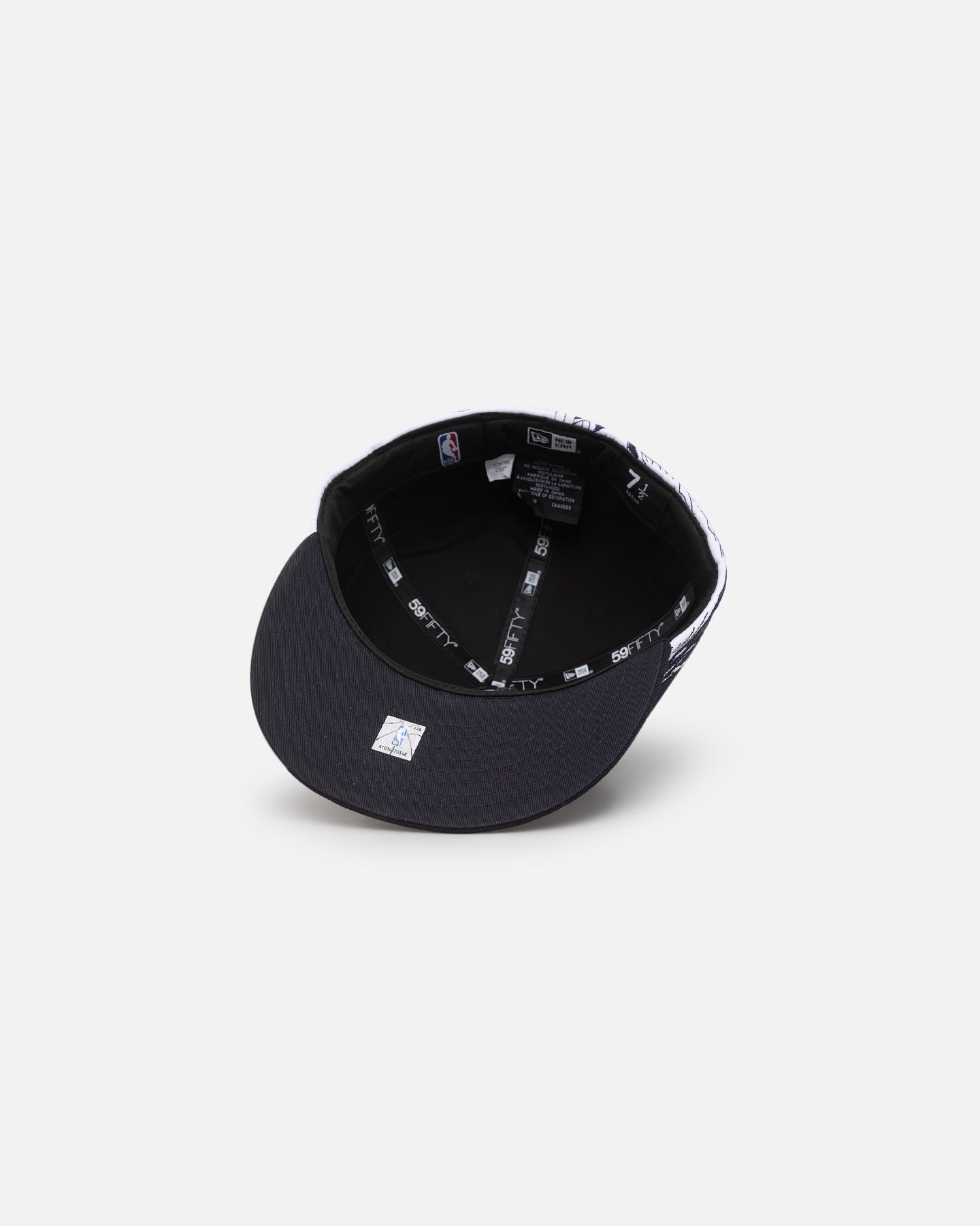 New Era Chicago Bulls "Wave" 59FIFTY Fitted Navy/White