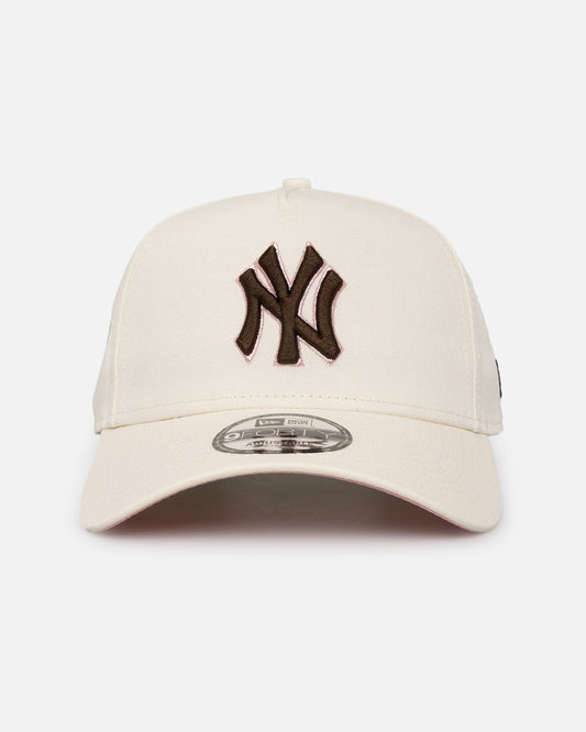New Era New York Yankees 'Neapolitan Chrome' 9FORTY A-Frame Snapback Chrome/Pink Met